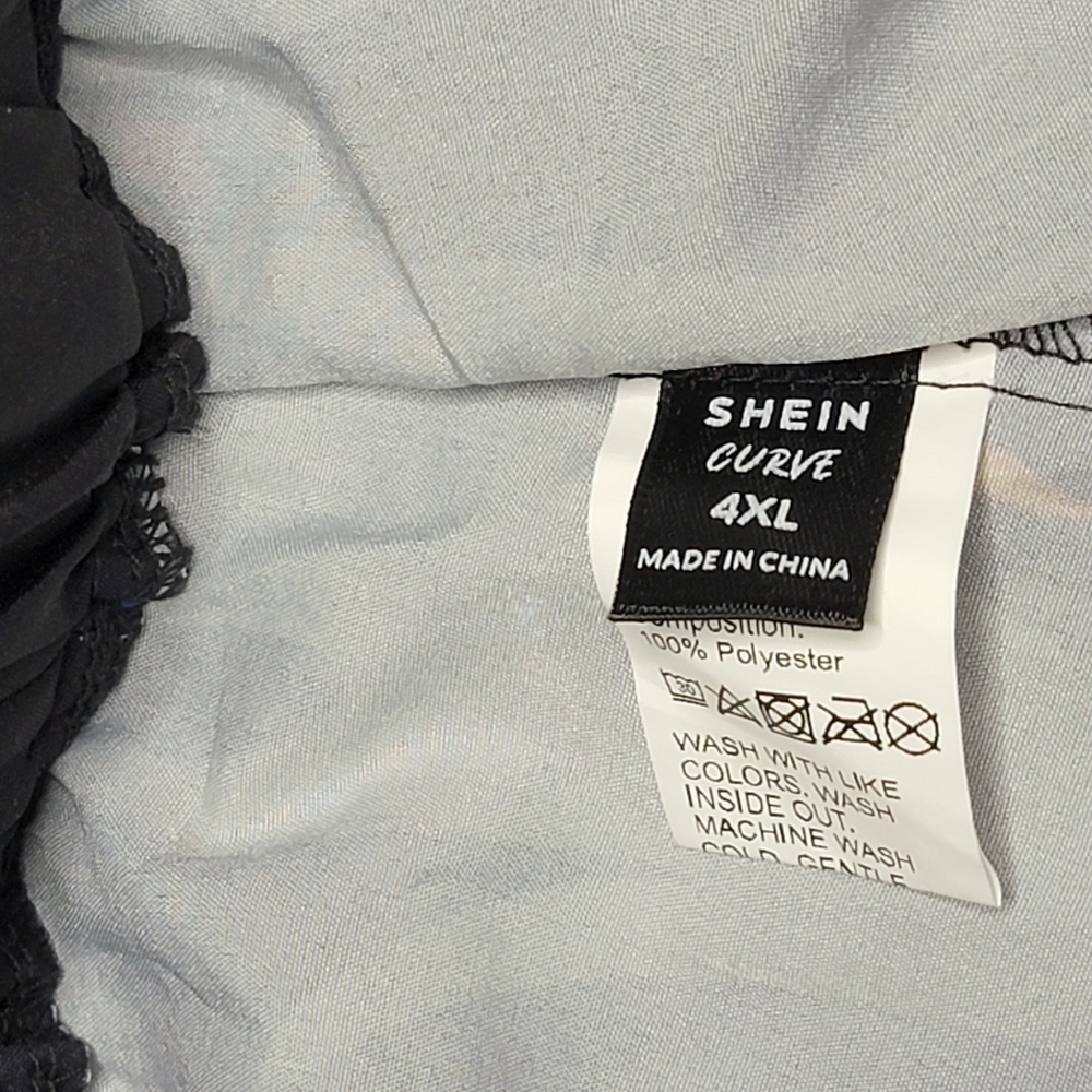 Shein 4X Shorts and Button Down Shirt Set - Picture 4 of 6